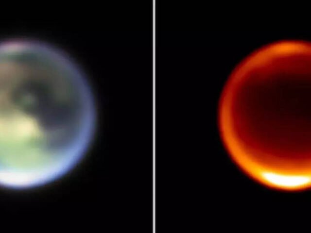 Nasa’s James Webb Space telescope captures images of unusual cloud formation